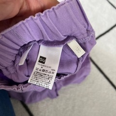 服/ファッション スカート　gu 子供服　130の画像
