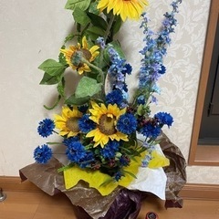 造花　向日葵　インテリア
