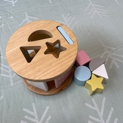 【お話中】型はめ　知育玩具　おもちゃ