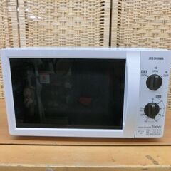 電子レンジ アイリスオーヤマ 2019年製 IMB-T176-5-W 白 あたため専用 札幌 西野店