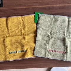 ビームスデザイン　タオルハンカチ　の画像