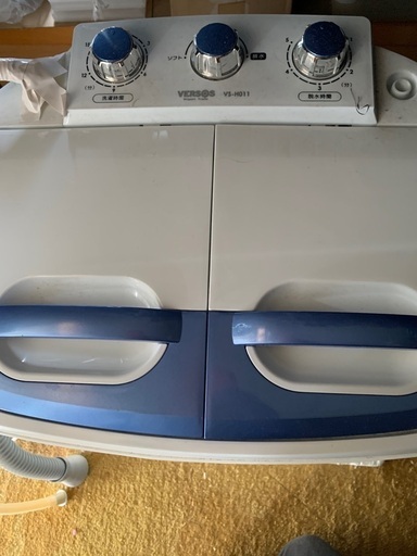 コンパクト　二槽式洗濯機