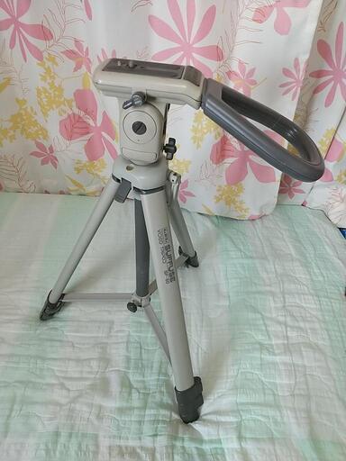 中古 ビデオカメラ用 LPL 三脚 最大高148cm 程度