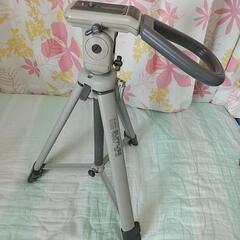 中古 ビデオカメラ用 LPL 三脚 最大高148cm 程度