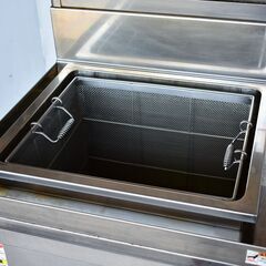 ≪yt1343ジ≫ マルゼン うどん釜 ① MGU-066G LPガス用 2019年製造 幅60cm ゆで麺機/茹で麺機 動作未確認/現状品 60504-12の画像