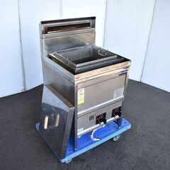 ≪yt1343ジ≫ マルゼン うどん釜 ① MGU-066G LPガス用 2019年製造 幅60cm ゆで麺機/茹で麺機 動作未確認/現状品 60504-12の画像