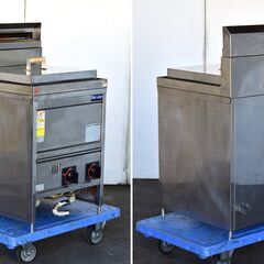 ≪yt1343ジ≫ マルゼン うどん釜 ① MGU-066G LPガス用 2019年製造 幅60cm ゆで麺機/茹で麺機 動作未確認/現状品 60504-12の画像