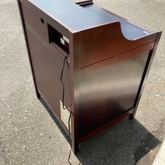 カリモク　レトロサイドテーブル　足元照明付き　　リサイクルショップ宮崎屋　佐土原店　25.8.1Fの画像