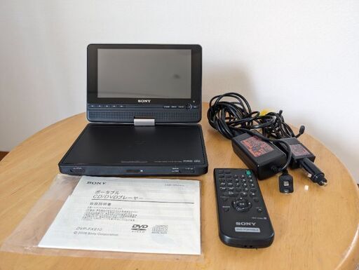 【SONY】CD/DVDプレイヤー　完動品　付属品全てあり