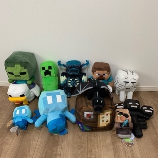 【バラ売り可】マインクラフト　ぬいぐるみ