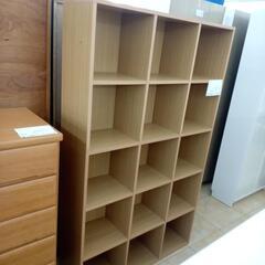 ★ジモティ割あり★  本棚 ナチュラルブラウン H177.5×D...