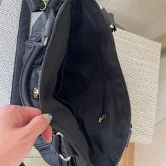 多収納⭐黒ショルダーバッグの画像