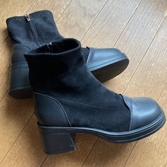 未使用 ショートブーツ  の画像
