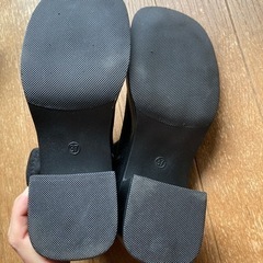 未使用 ショートブーツ  の画像