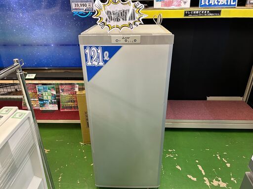 【愛品館八千代店】保証充実　三菱　2017年製　121L　1ドアファン式冷凍庫　MF-U12B-S