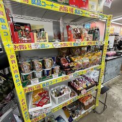 ⚡リサイクルショップなのに食品が！？⚡⚡⚡⚡⚡カップ麺、ゼリー、お菓子、飲料などお取り扱いしています😊の画像