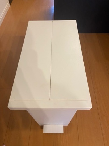KEYUCA　ダストボックス ゴミ箱 27L ホワイト 白