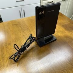 日本アンテナ ブースター内蔵室内アンテナ ARBL1 ブラック 室内用UHFアンテナ 室内用テレビアンテナ 屋内 卓上  札幌市白石区 白石店の画像