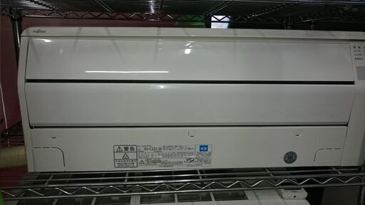 ★ジモティー割あり★（当店での取付標準工事費込み￥51,700）富士通　ルームエアコン2.2Kw（6畳用） 100V　2019年製　AS-C22J-W　　高く買取るゾウ八幡東店