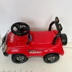 0527-038 おもちゃ　パジェロ 足蹴り 自動車