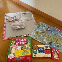 幼児向けジグソーパズル　　パズル　自動読み上げ　かるた