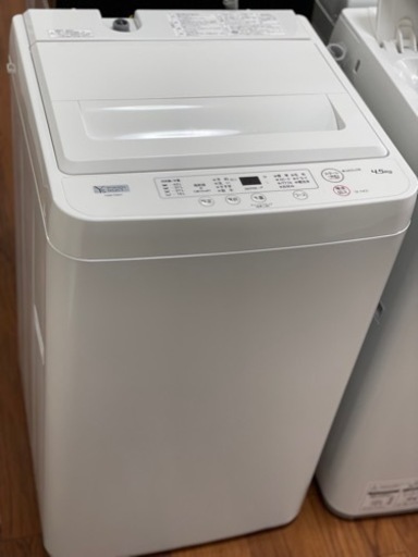 送料・設置込み可　洗濯機　4.5kg ヤマダ　2023年