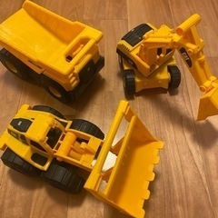 タフマシーン　ショベルカー　ダンプトラック　ホイルローダー