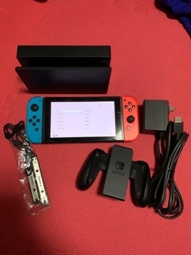 Nintendo switch 旧型　本体　付属品あり　箱あり