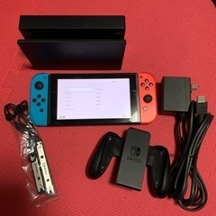 Nintendo switch 旧型　本体　付属品あり　箱あり