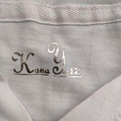 かなエール　レディース　パーカーL　白色　綿100％　新品未使用　送料無料の画像