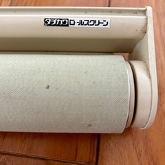 ロールカーテン　薄グリーンの画像