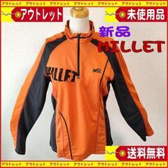 新品MILLETミレー長袖トップス　 色：オレンジ　 サイズ95