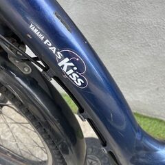 🌈現行バッテリー！🌈8.7Ah★ヤマハ　キスミニ　20インチ　電動自転車　子供乗せ　3人乗り　5277の画像