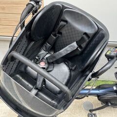 🌈現行バッテリー！🌈8.7Ah★ヤマハ　キスミニ　20インチ　電動自転車　子供乗せ　3人乗り　5277の画像