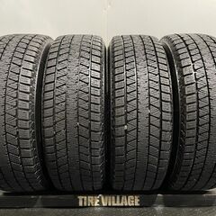 【BS BLIZZAK DM-V3 225/65R17】スタッドレス【TOYOTA ハリアー 純正ホイール 17インチ 7J5HPCD114.3+39】20年製 バリ溝　(MTH560) クレジットカード QRコード決済可能