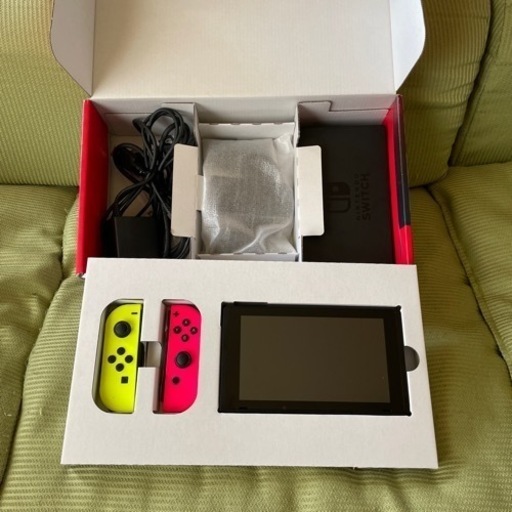 受け渡し者決定switch本体