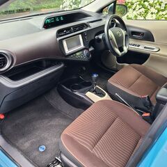 アクア　1.5G　H25　車検8/1　走行76000ｋ　純正ＳＤナビ＆地デジＴＶ　カラーバックカメラ　ＥＴＣ　の画像