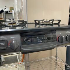 リサイクルショップどりーむ荒田店 No.12309　ガスコンロ　グリル未使用　美品♪　ブラック　LPガス　リンナイ　2023年式