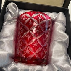 織部 切子グラスの画像
