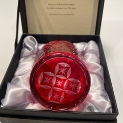 織部 切子グラスの画像