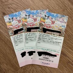 【本日手渡しの特価】ハーモニーランド 無料パスポートチケット