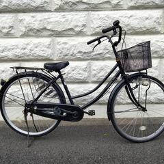 26インチ ママチャリ 自転車 ギア無し