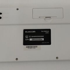 ELECOM TK-FBP013　ワイヤレスキーボード　Bluetooth接続の画像