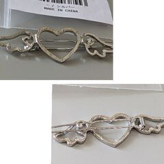 天使の羽エンジェルヘアピン（新品）シルバーの画像