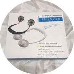 ホワイトナッツ Wearable Sports Fan ホワイト...