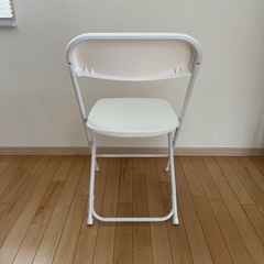 【美品】無印良品 スチールパイプ折りたたみチェアの画像