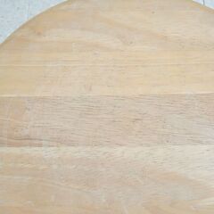 ★ジモティ割あり★  折り畳みチェア ナチュラル H×D×W クリーニング済み TJ6099の画像