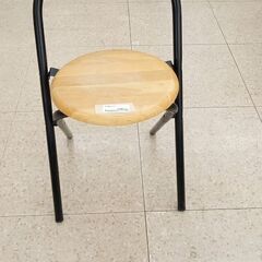 ★ジモティ割あり★  折り畳みチェア ナチュラル H×D×W ク...