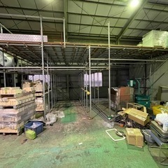 単管　足場材