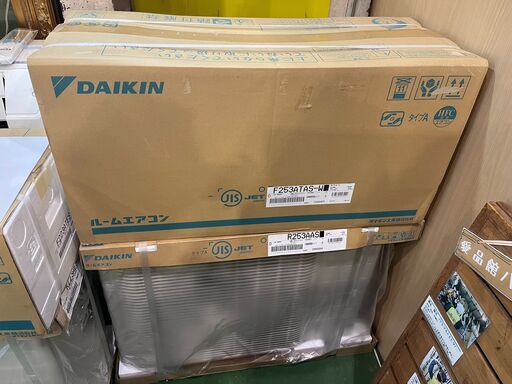 【愛品館八千代店】未使用品　DAIKIN2022年F253ATAS-W冷暖房ルームエアコン